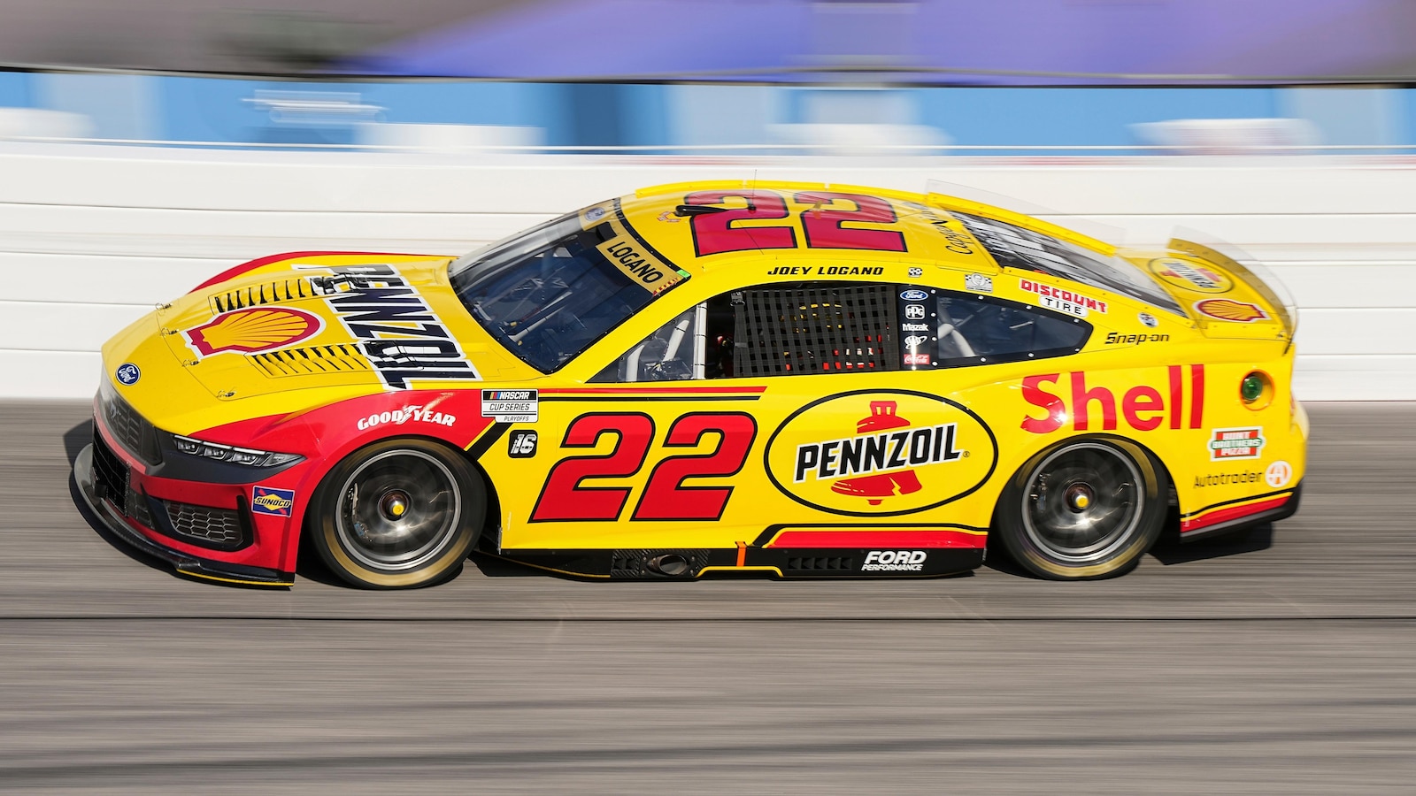 Logano on pole at New Hampshire for second-round opener of NASCAR Cup playoffs